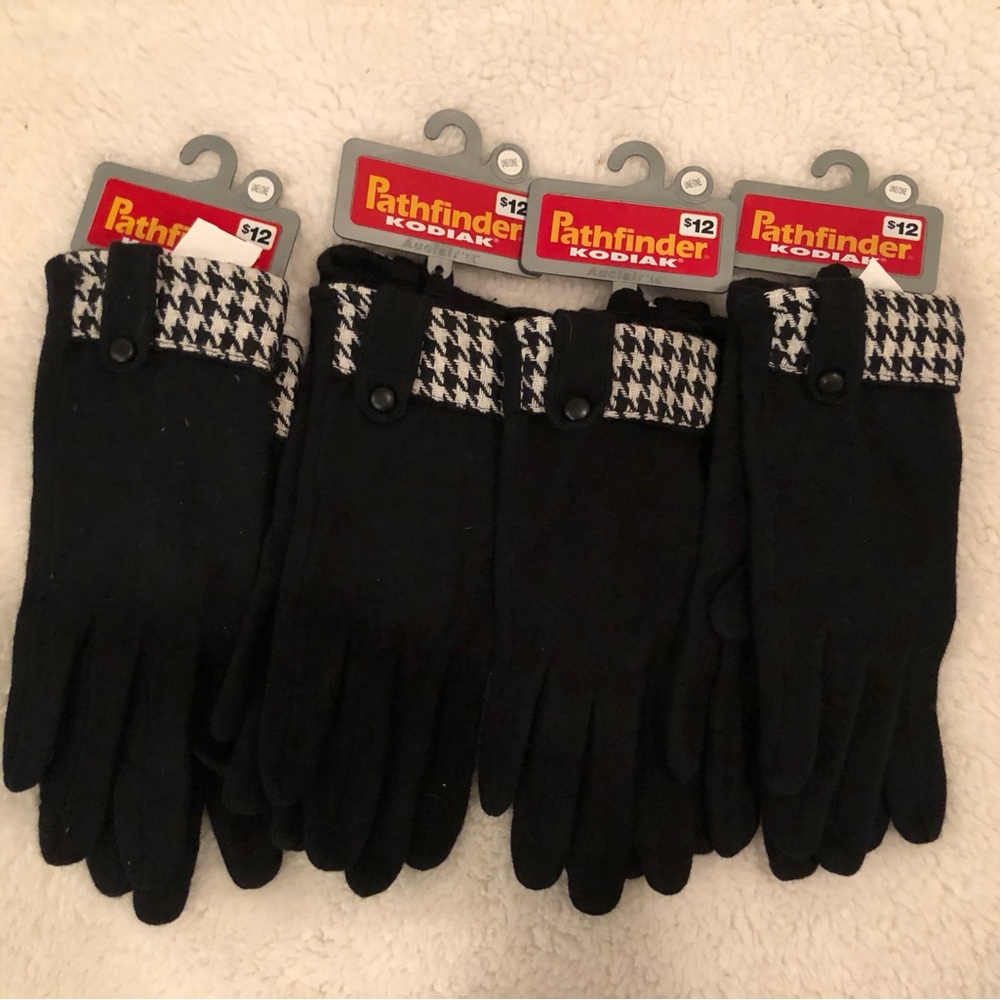 Black and White Gloves